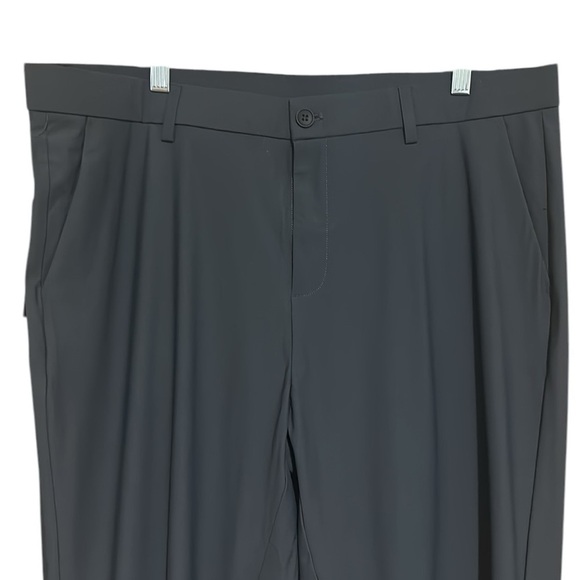 LUSHENUNI Men's Golf Pants Slim High Stretch Ice Silk Dress Expandable-Waist 38 - Picture 9 of 16